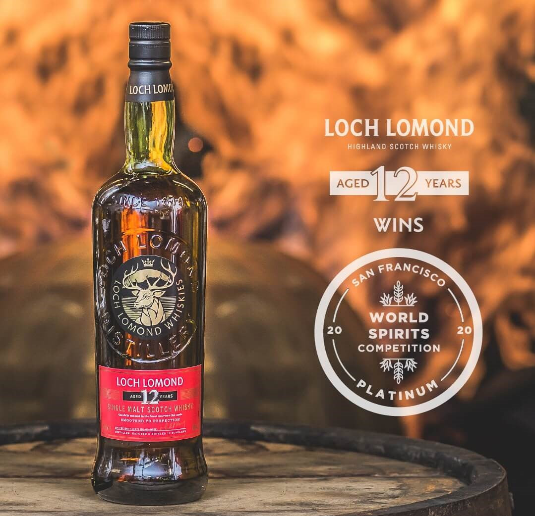 Loch Lomond Whiskies awarded Platinum at San Fransisco World Spirits Competition