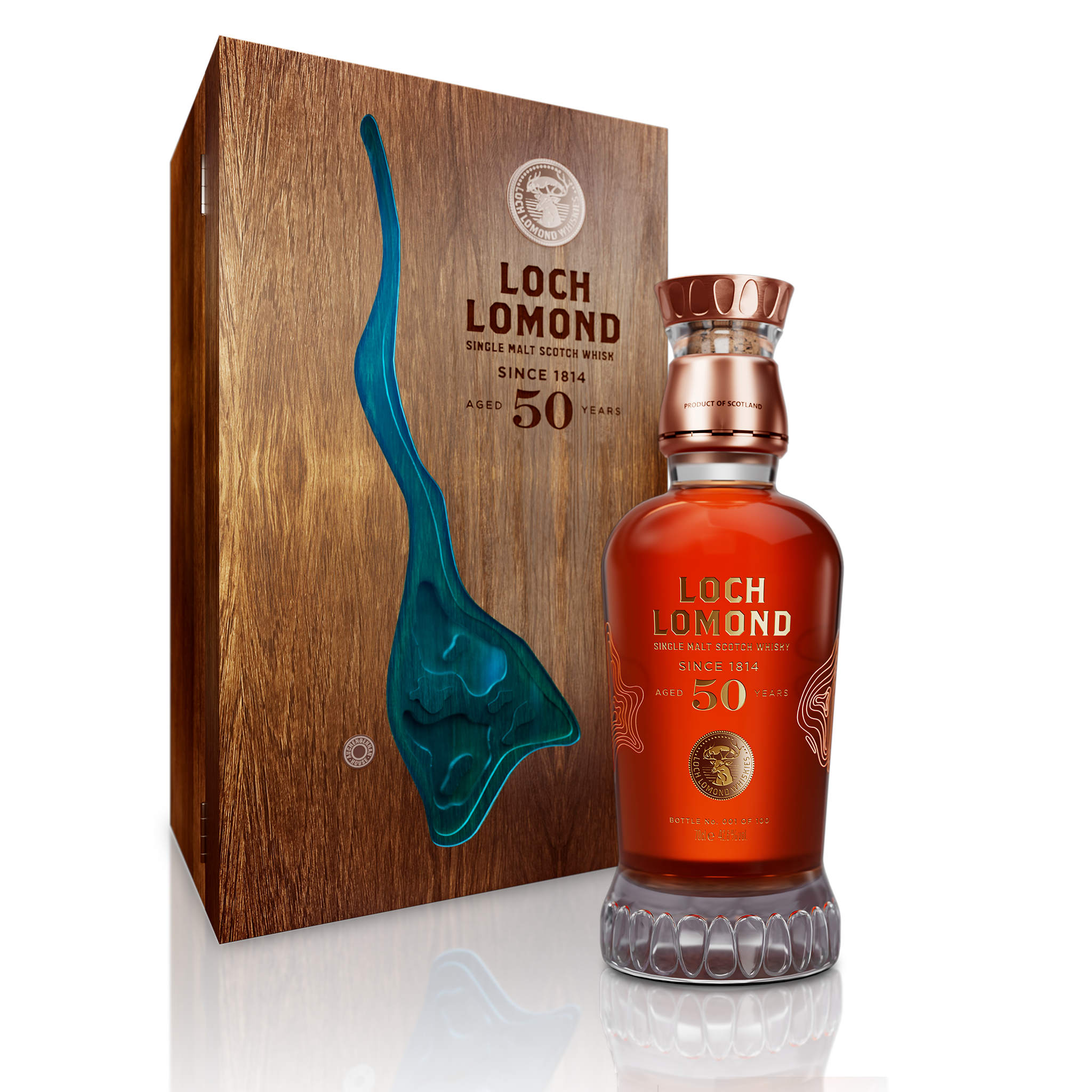 Loch Lomond 50 Year Old Single Malt Scotch Whisky