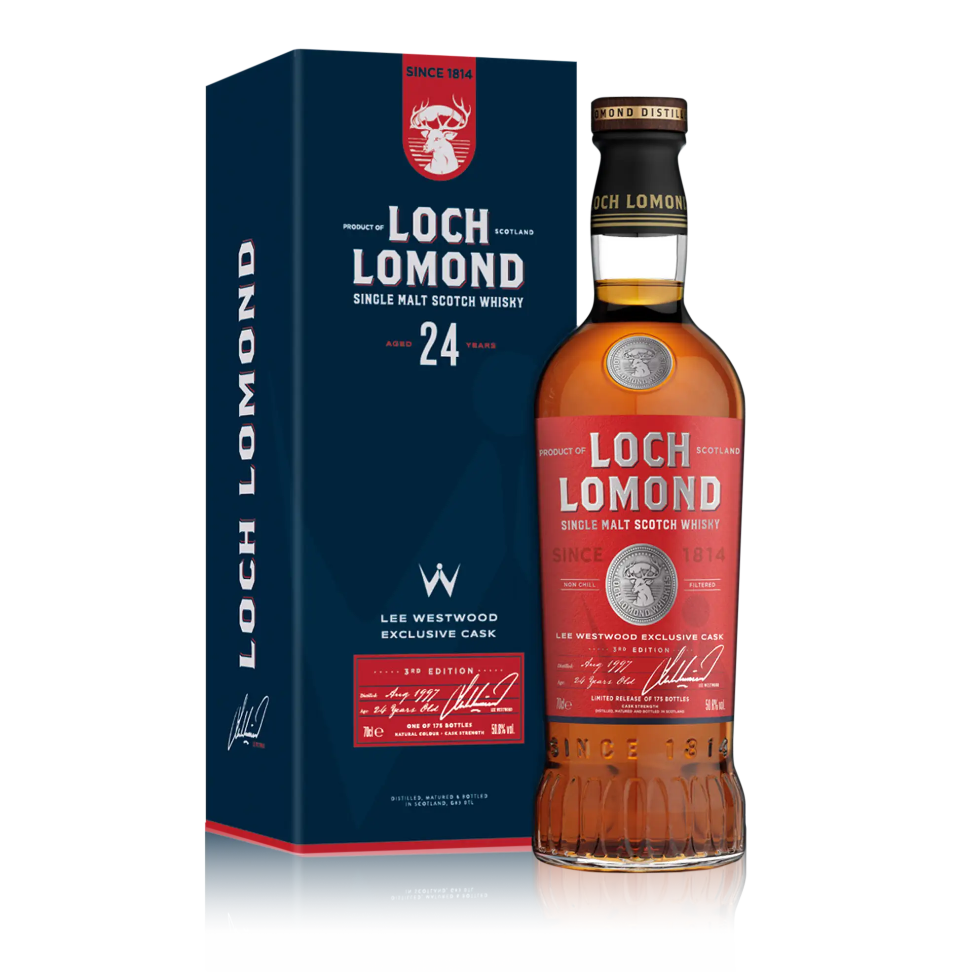 Lee Westwood 24 Year Old Single Malt Scotch Whisky - 3rd Edition