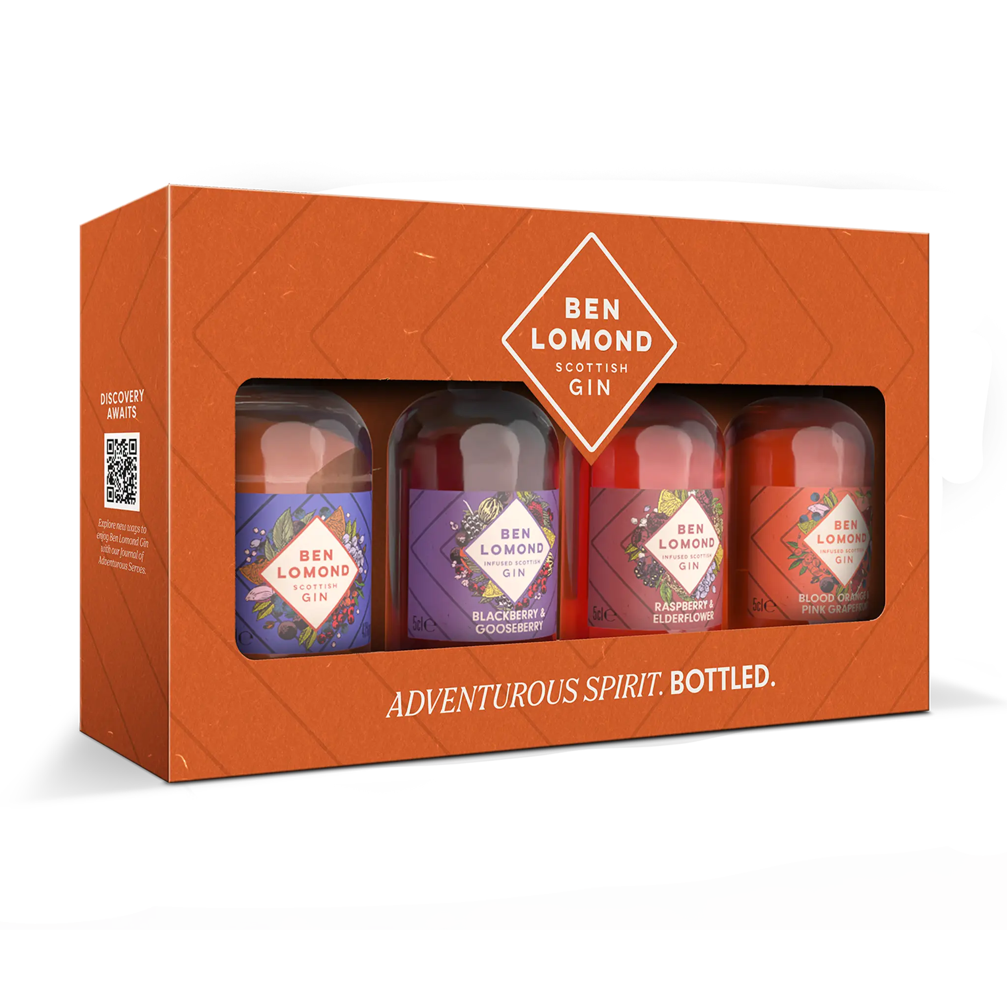 Ben Lomond Gin Gift Set 4x5cl