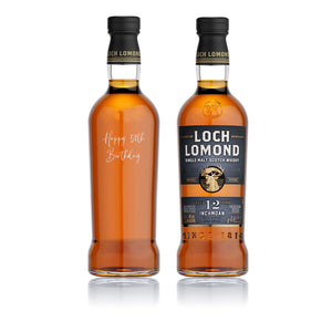 Loch Lomond 18 Year Old Single Malt Personalised