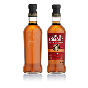 Loch Lomond 18 Year Old Single Malt Personalised