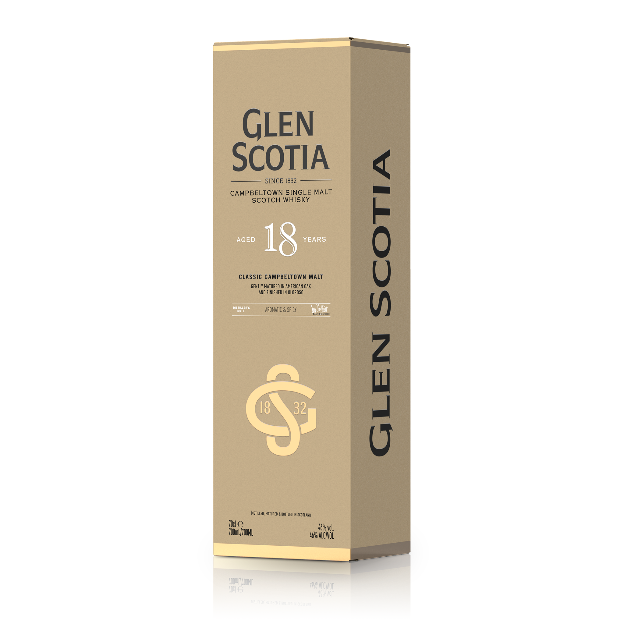 Glen Scotia 18 Year Old Single Malt Scotch Whisky