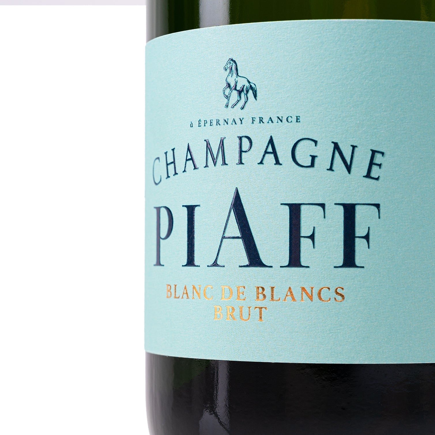 Blanc de Blancs champagne label