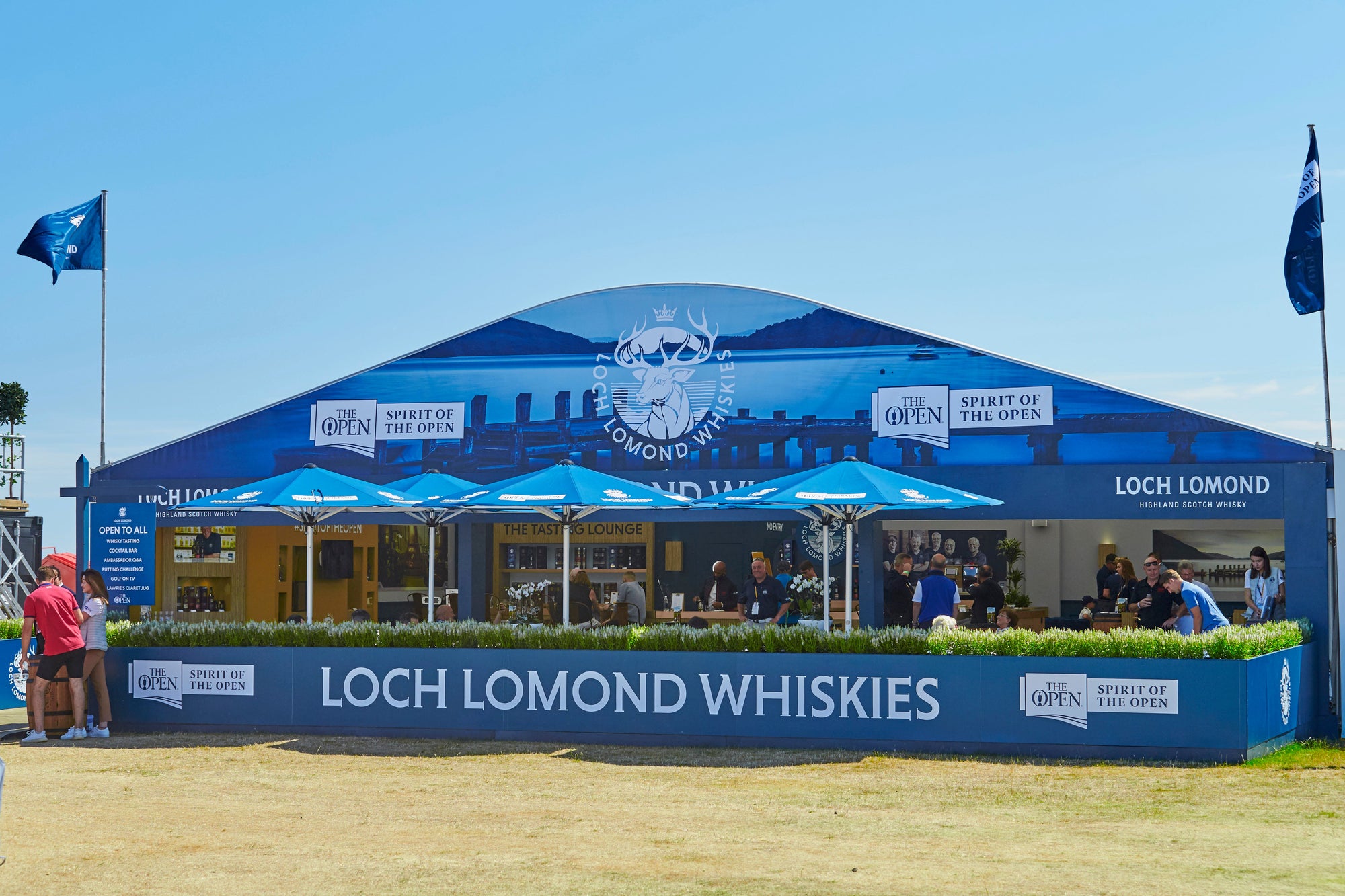 Loch Lomond Whiskies at the 147th Open at Carnoustie