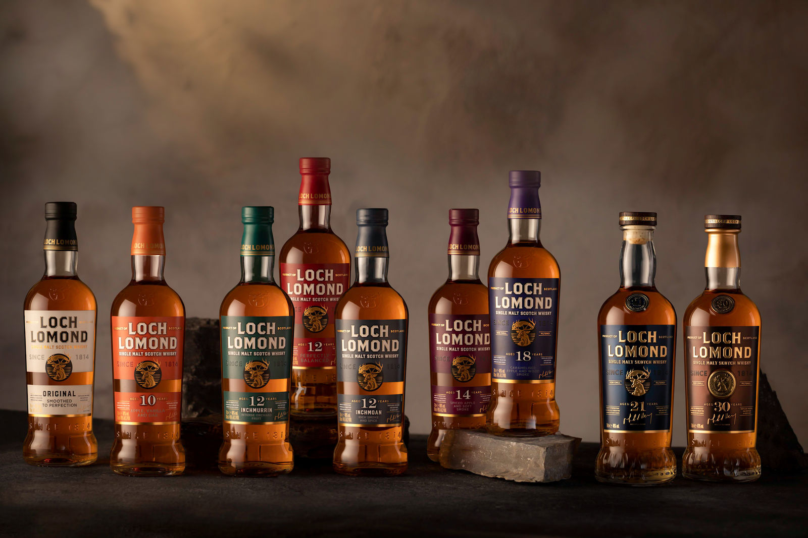 Loch Lomond Whiskies Unveils Striking New Packaging