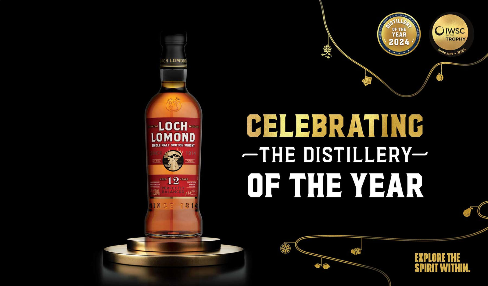 Celebrate Loch Lomond Whiskies’ Golden Year