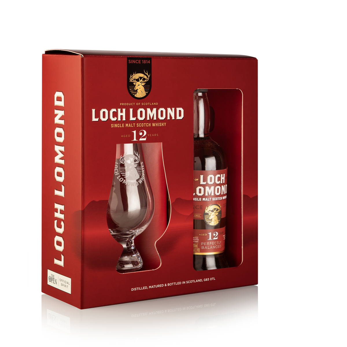 12 Year Old Single Malt Whisky &amp; Glass Gift Set (20cl)