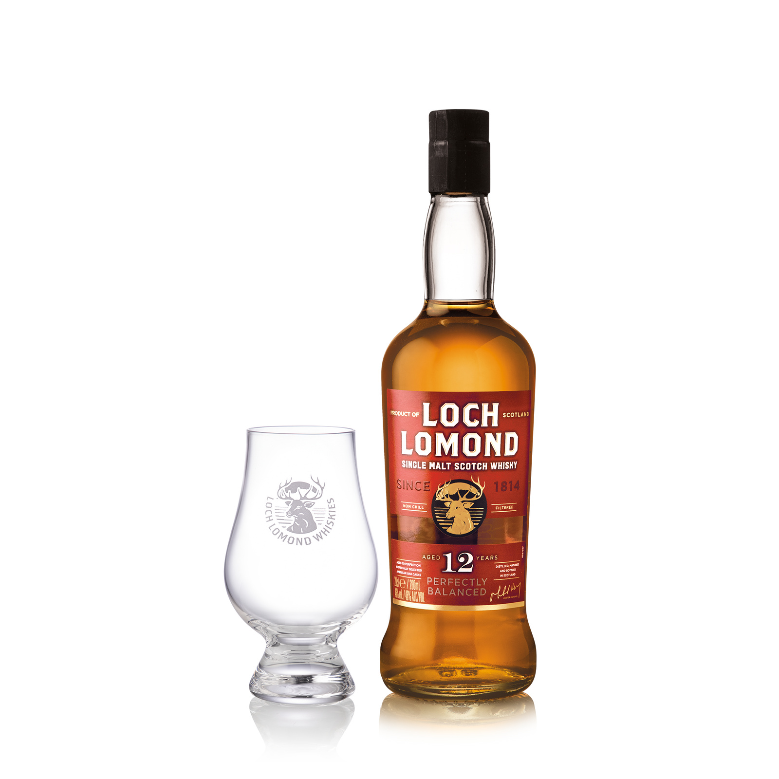 12 Year Old Single Malt Whisky & Glass Gift Set (20cl)