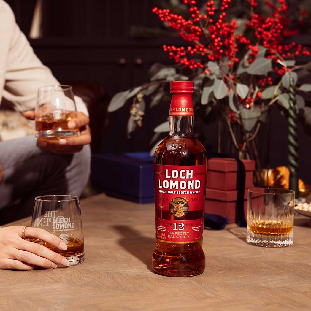 12 Year Old Single Malt Whisky & Glass Gift Set | Loch Lomond Whiskies