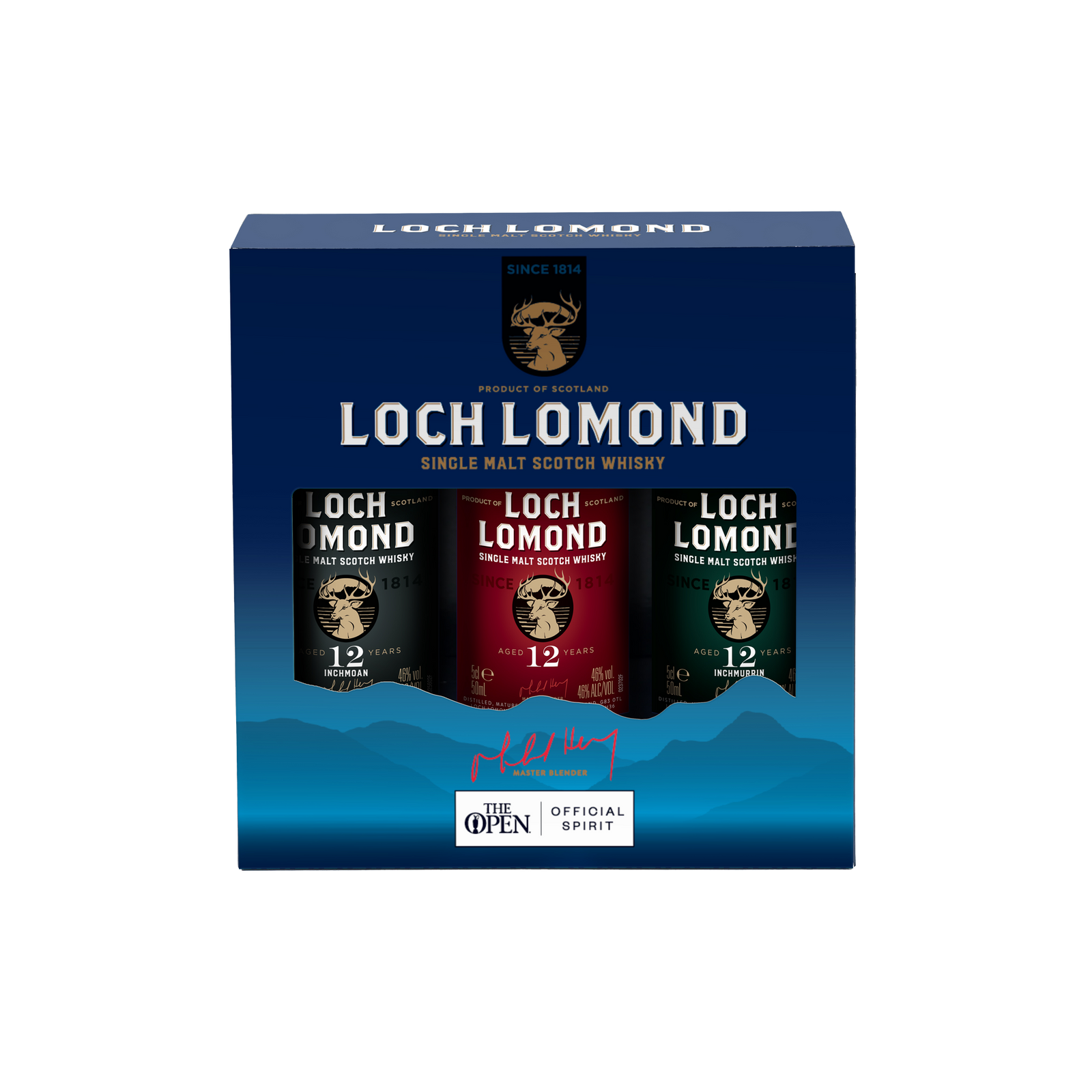 Loch Lomond 12 Year Old Whisky Miniatures Gift Set (3x5cl) (Copy)