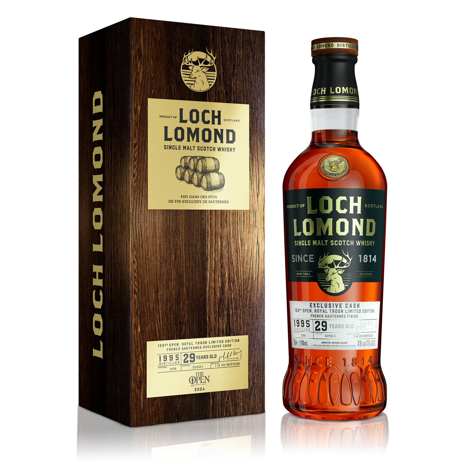 The 152nd Open Exclusive 29 Year Old Single Malt - French Sauternes Finish