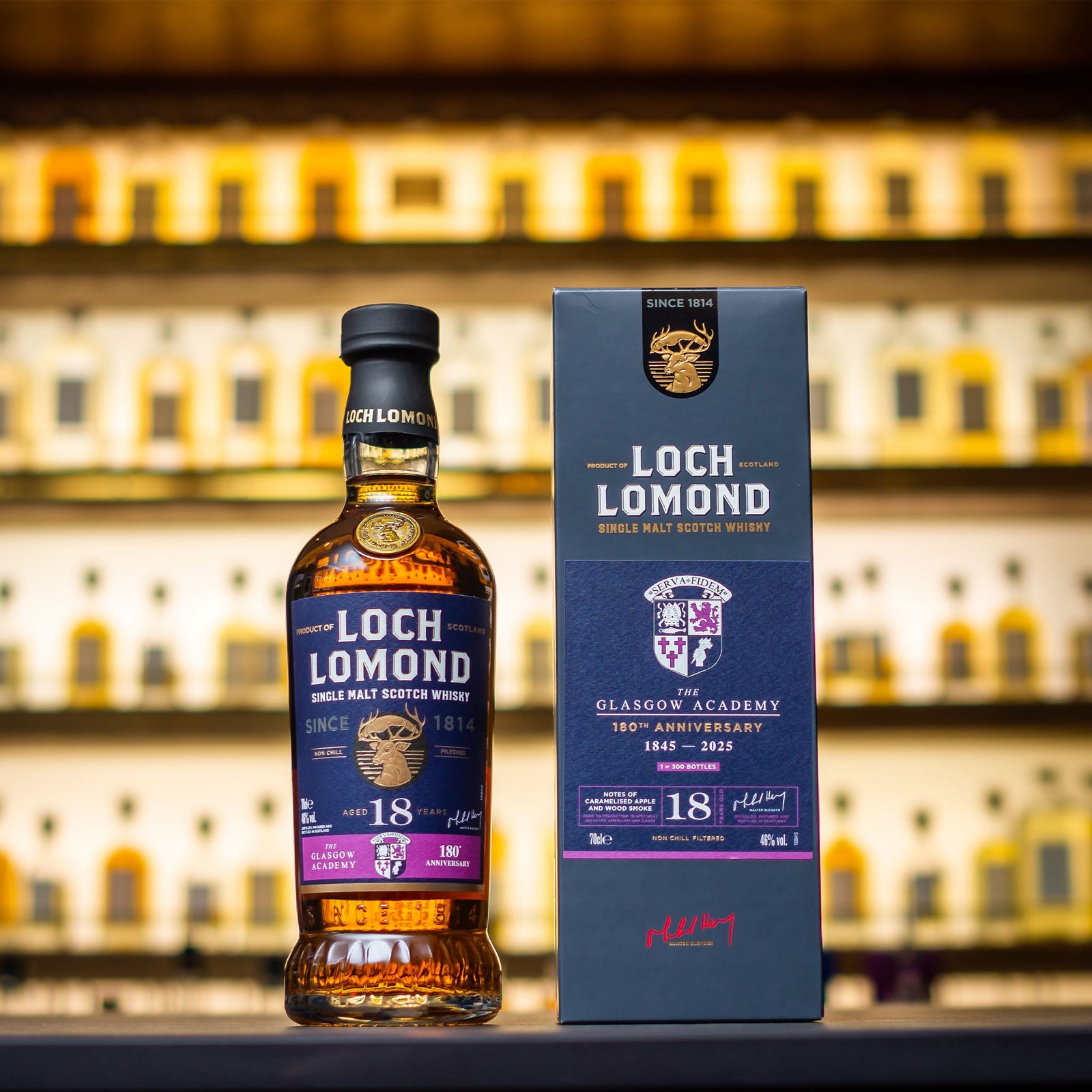 Glasgow Academy 180th Anniversary - Limited Edition Whisky - Loch Lomond Group