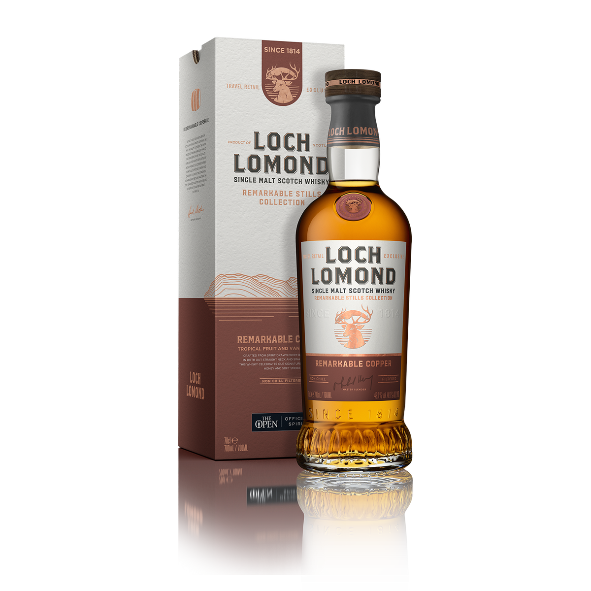 Remarkable Copper Single Malt Whisky