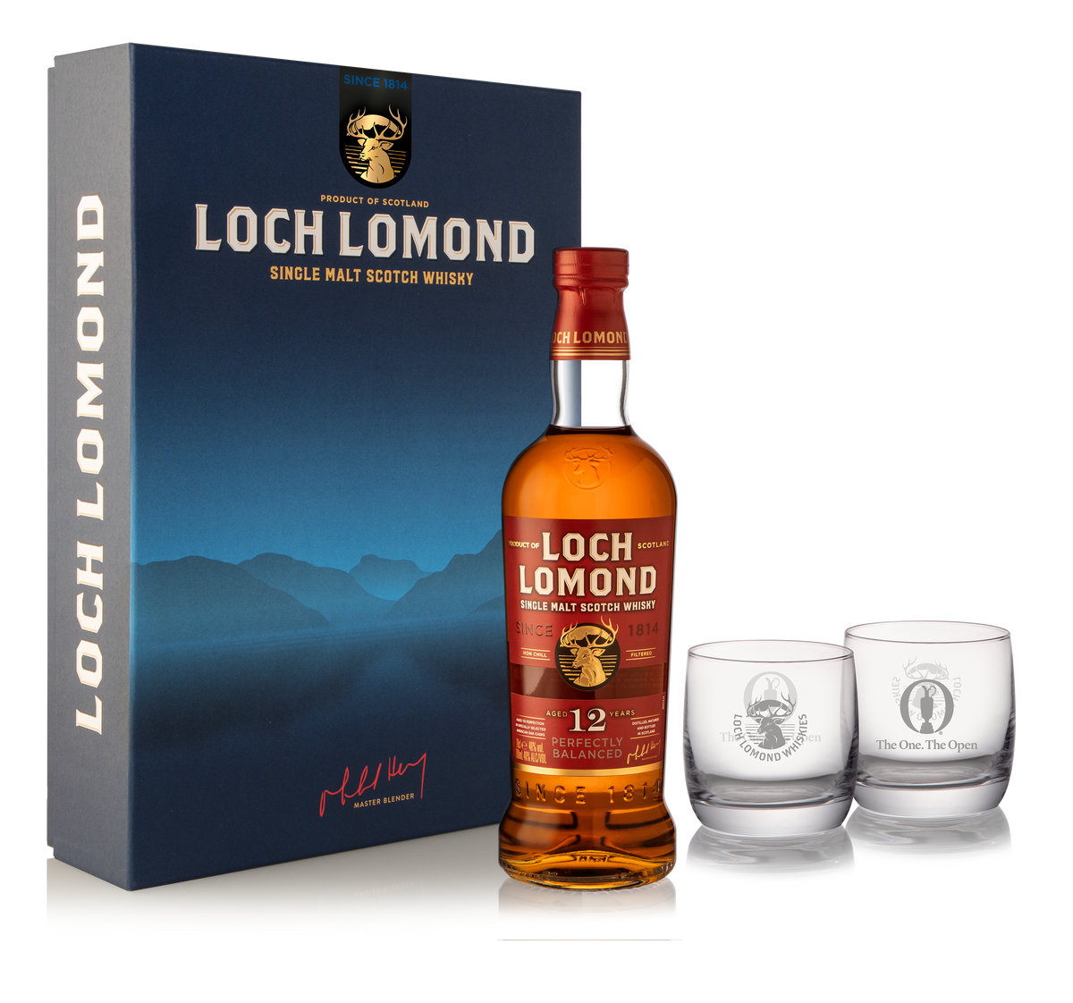 Loch Lomond Whisky – Corporate Gift with Logo &amp; Message Engraving