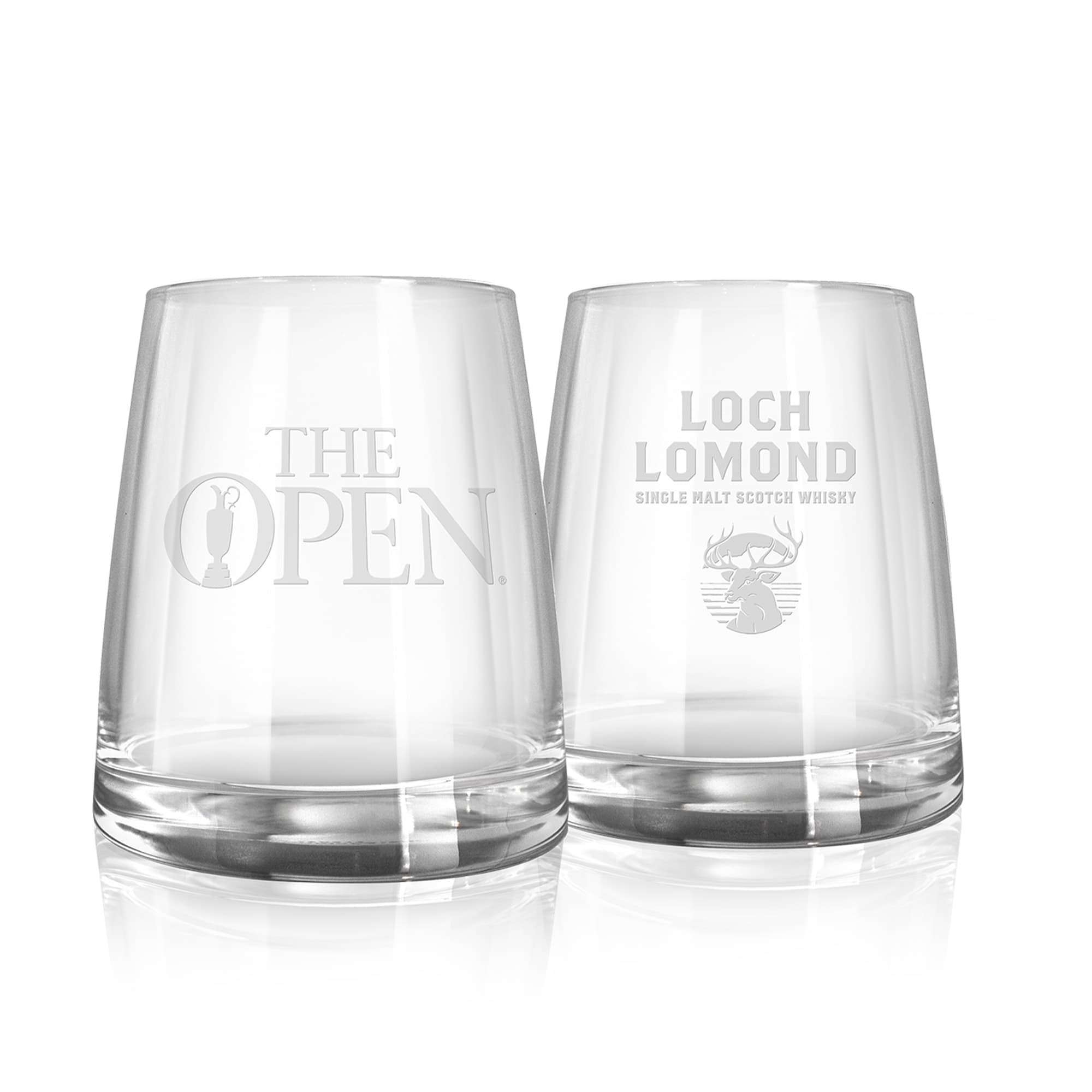 2026 Open Special Edition Glass Set | Loch Lomond Whiskies