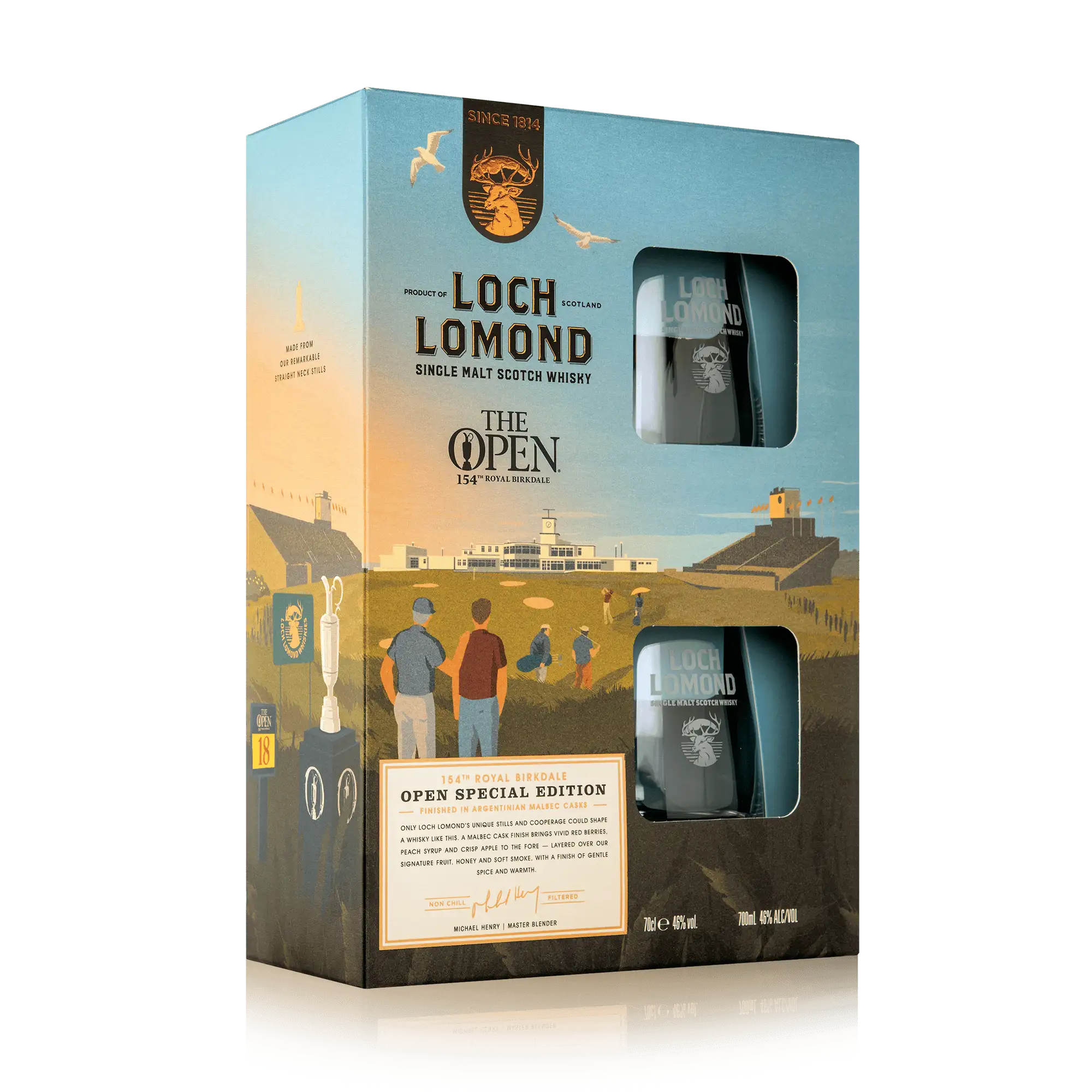 The Open Special Edition 2026 - Royal Birkdale Glass Gift Set