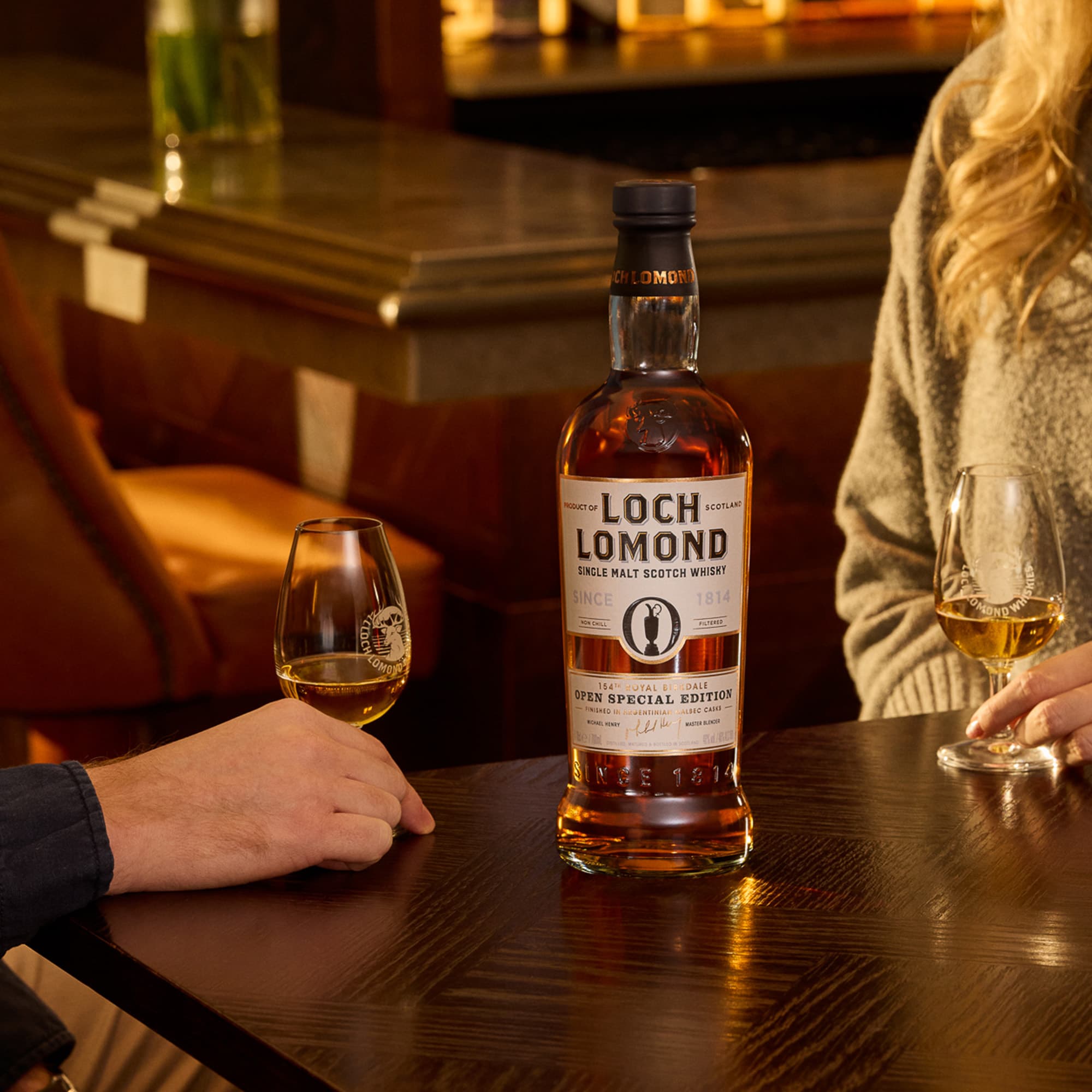 2026 Open Special Edition Glass Set | Loch Lomond Whiskies