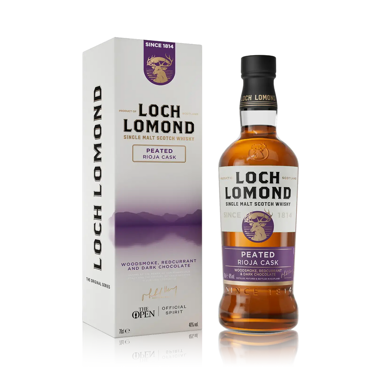 Loch Lomond The Original Peated Rioja Cask Single Malt Whisky 70cl
