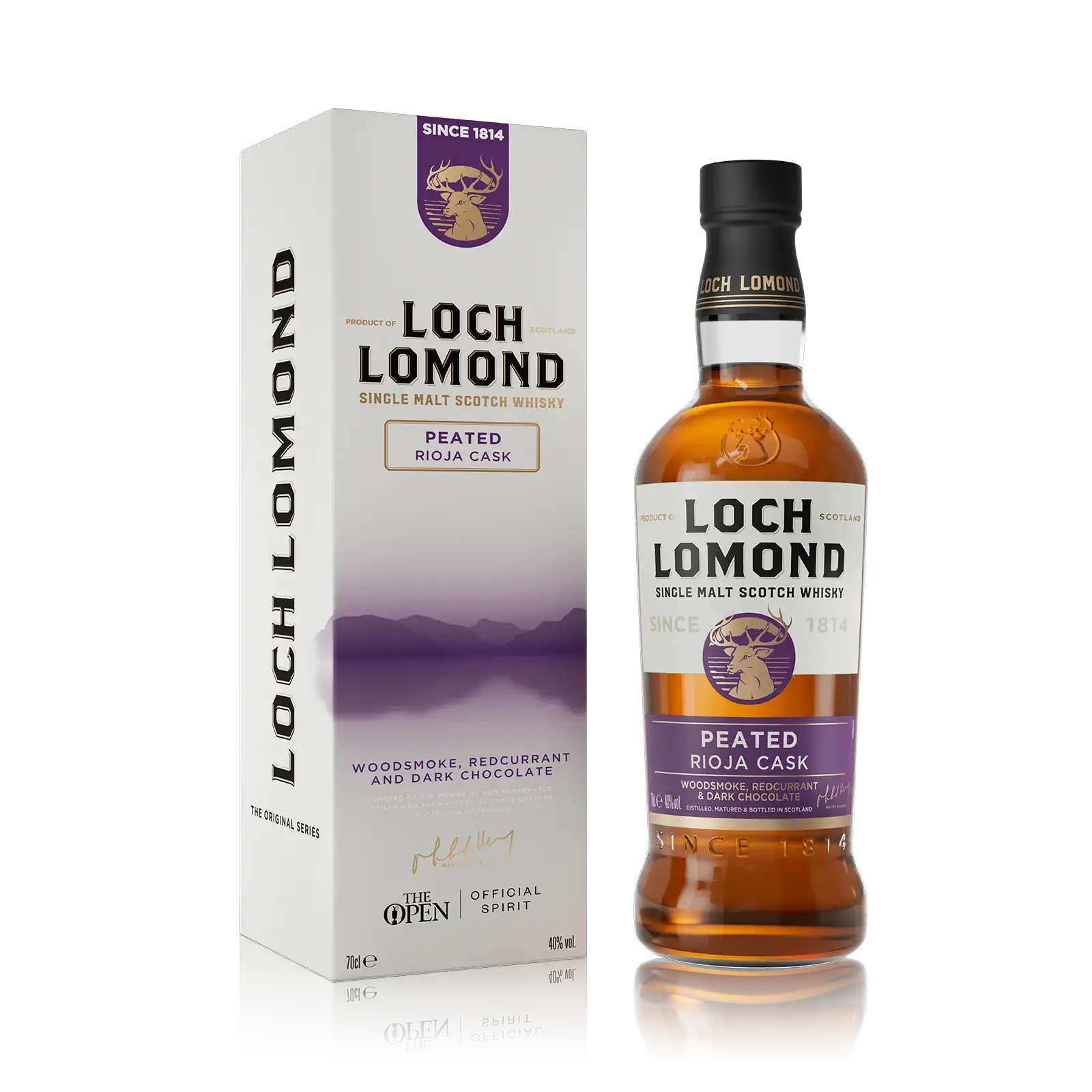 Loch Lomond The Original Peated Rioja Cask Single Malt Whisky 70cl