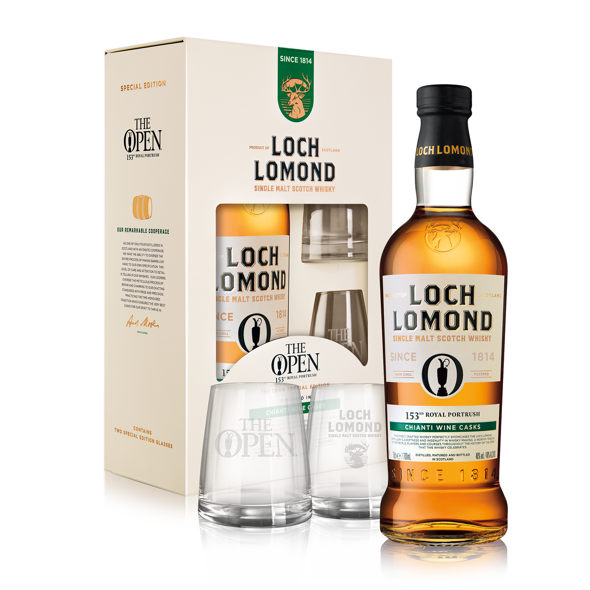 LOCH LOMOND & GLENCADAM ウイスキーセット Royal Portrush Gift Set - Single Malt | Loch Lomond Whiskies