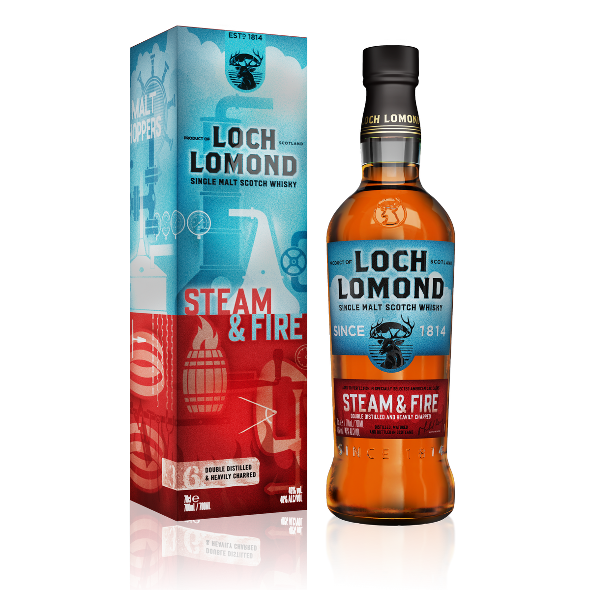 Steam &amp; Fire Single Malt Whisky