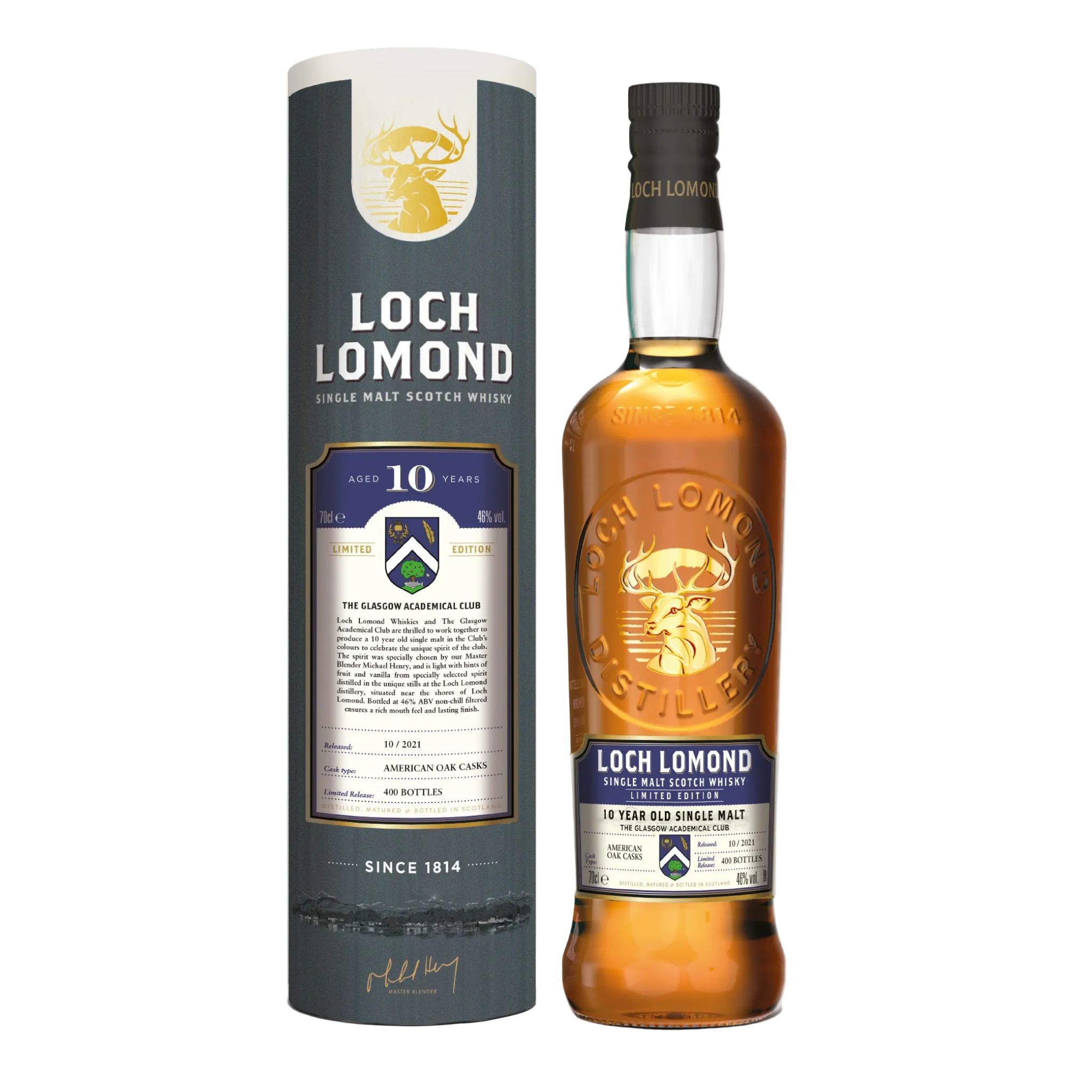 Glasgow Academical Club -  Limited Edition Single Malt Whisky