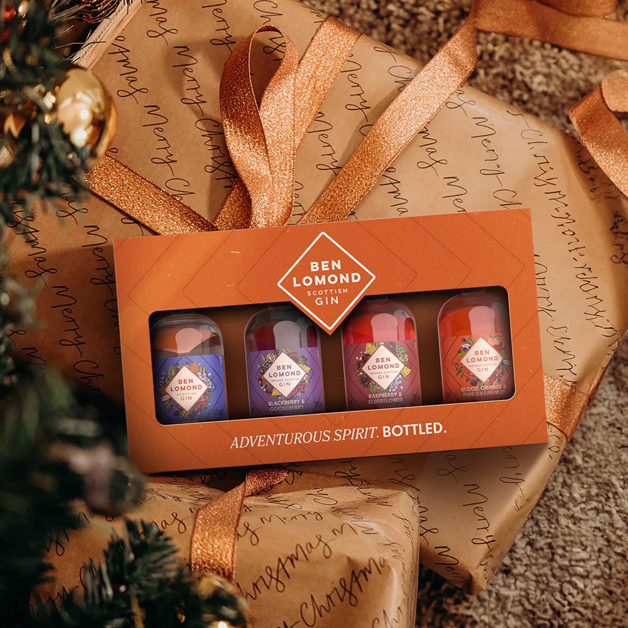 Ben Lomond Gin Gift Set 4x5cl