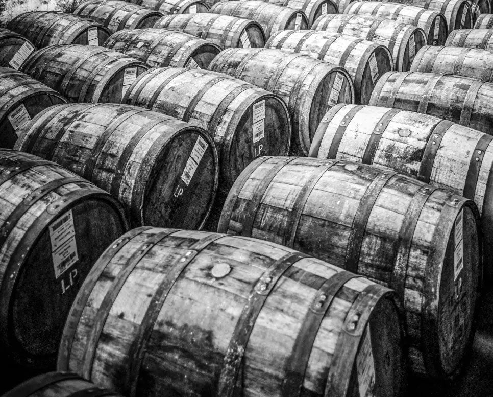 Lots of Whisky Barrels