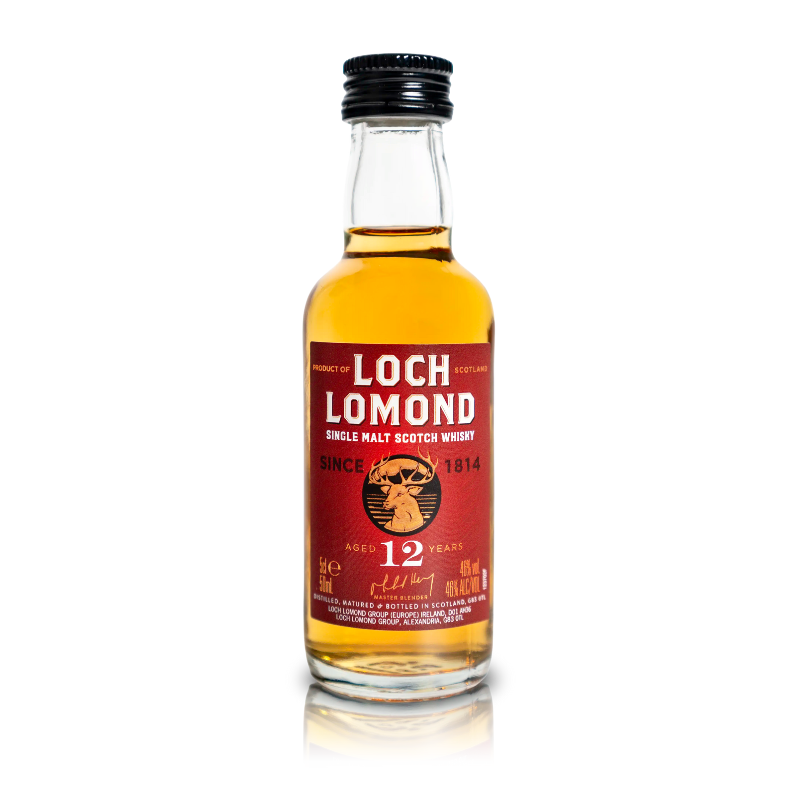 Loch Lomond 12 Year Old 5cl Whisky Miniature