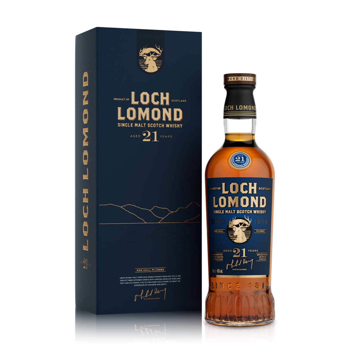 21 Year Old Single Malt | Scotch Whisky | Loch Lomond Whiskies
