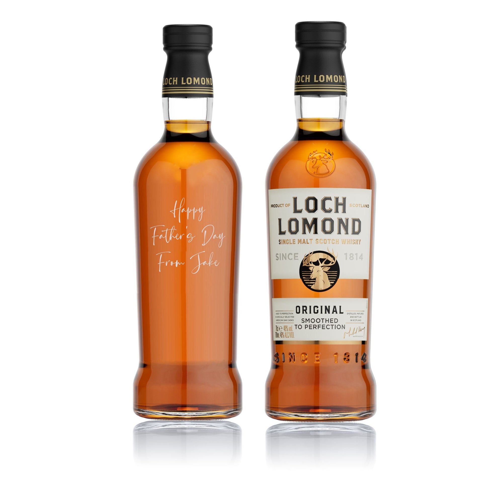 Loch Lomond Original Engraved Personalised Whisky Bottle