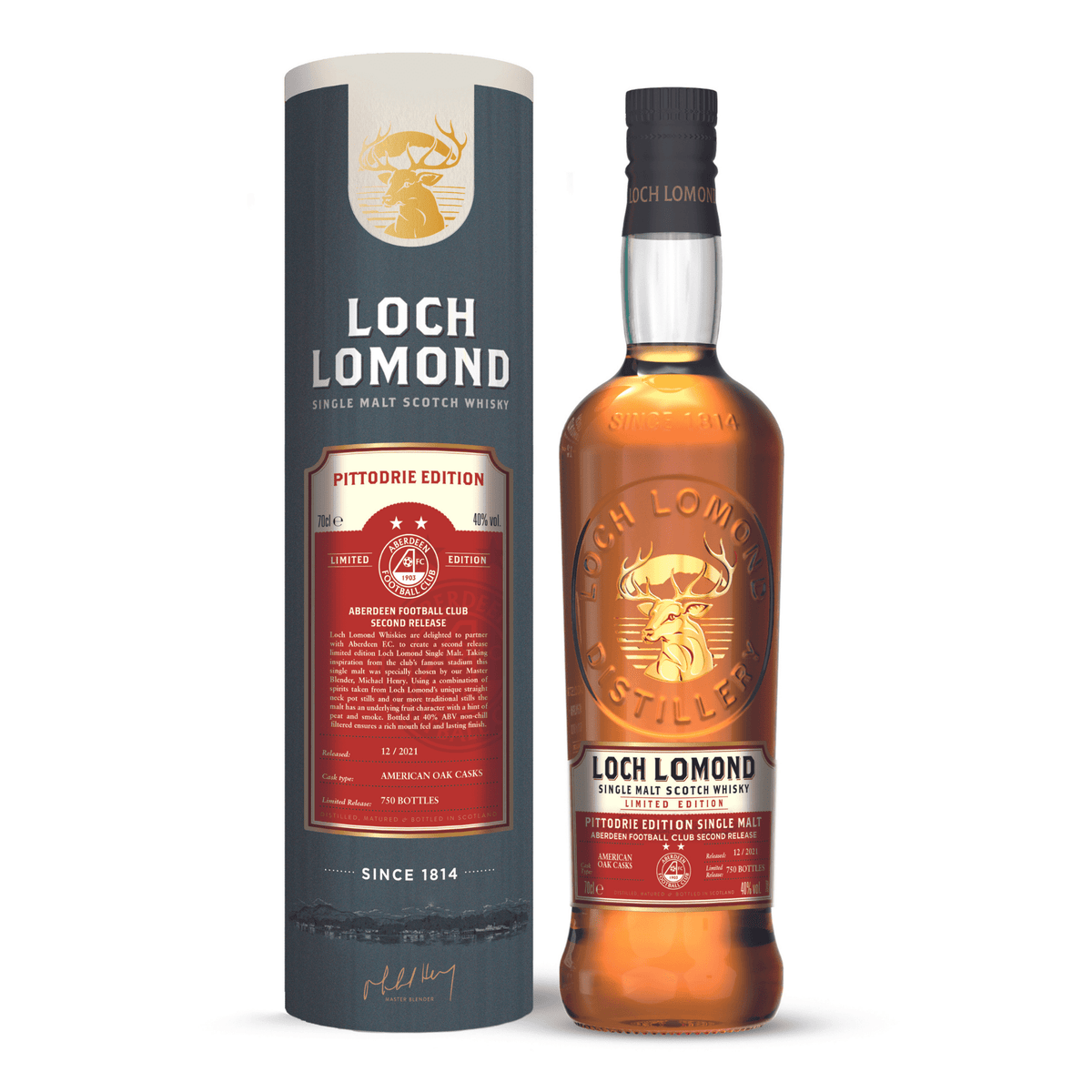 Aberdeen FC Single Malt Whisky - Pittodrie Edition