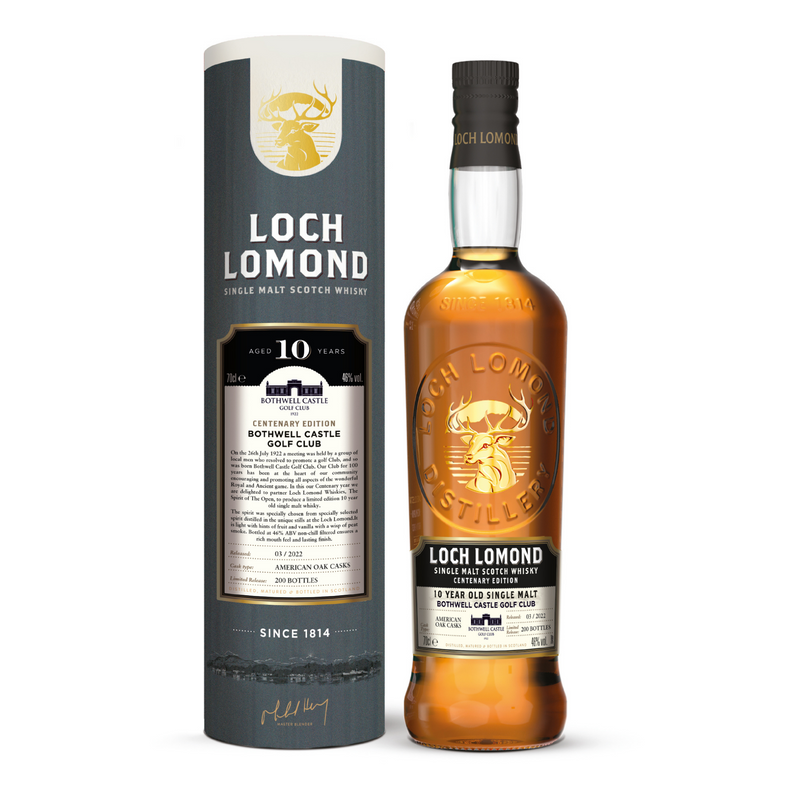Bothwell Castle Golf Club Limited Edition Whisky