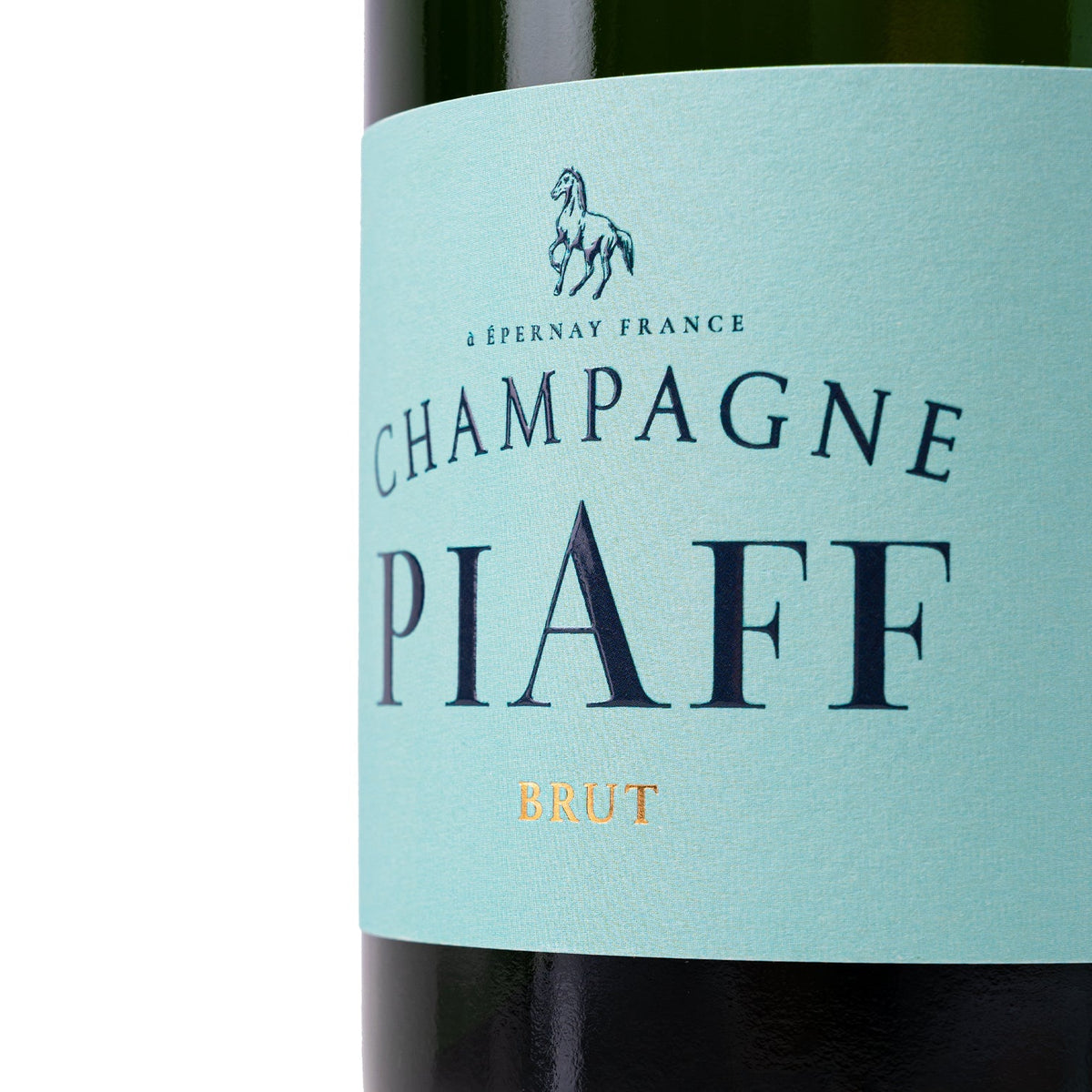 Champagne brut label 