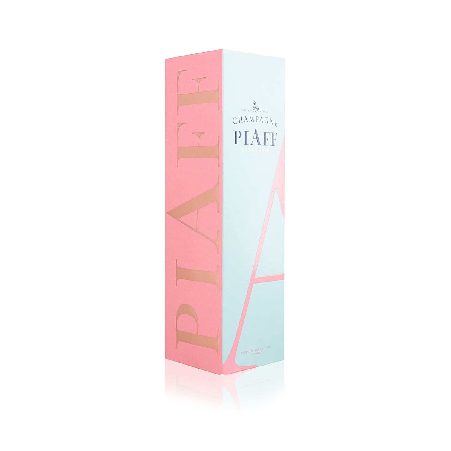 Champagne rose brut box. 