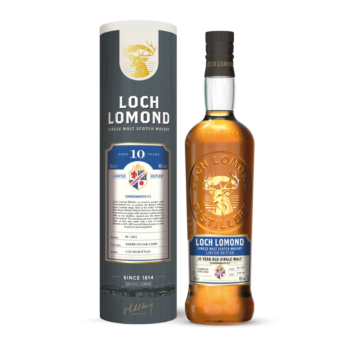 Cowdenbeath Football Single Malt Whisky
