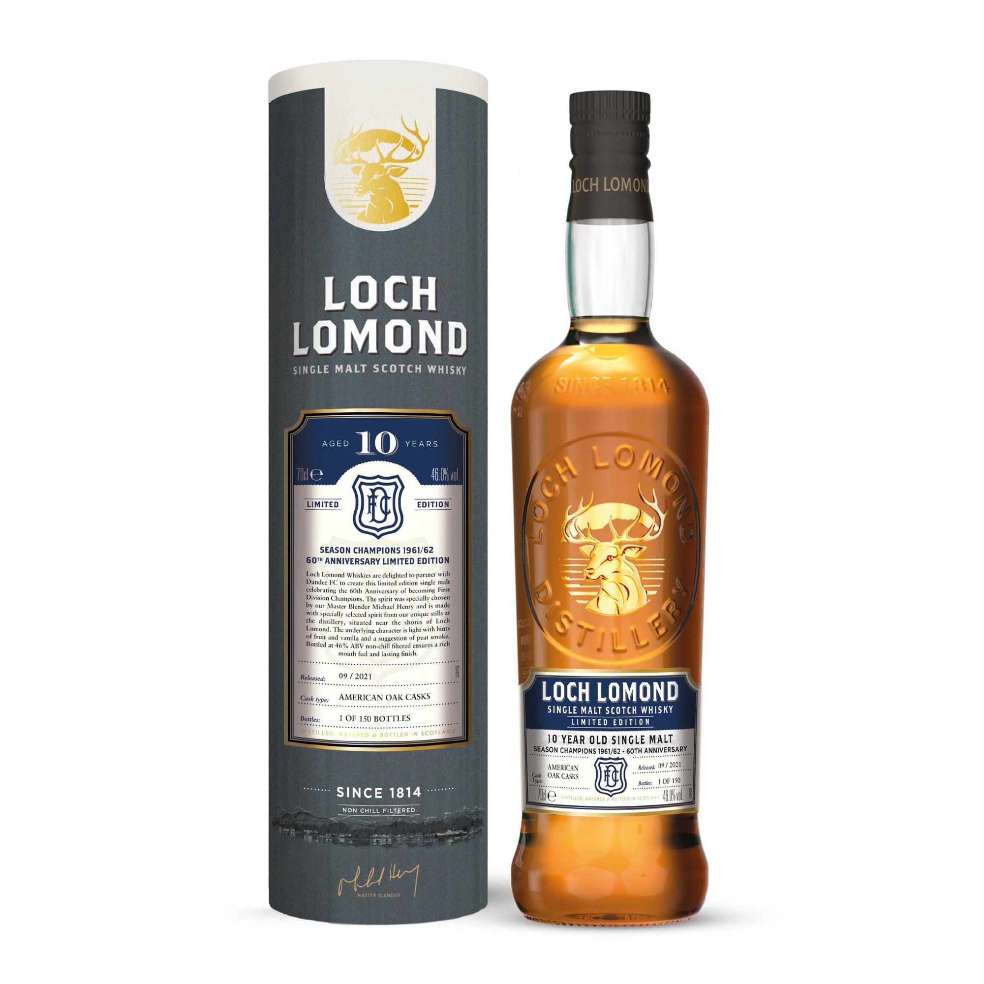 Dundee FC Limited Edition Single Malt Whisky