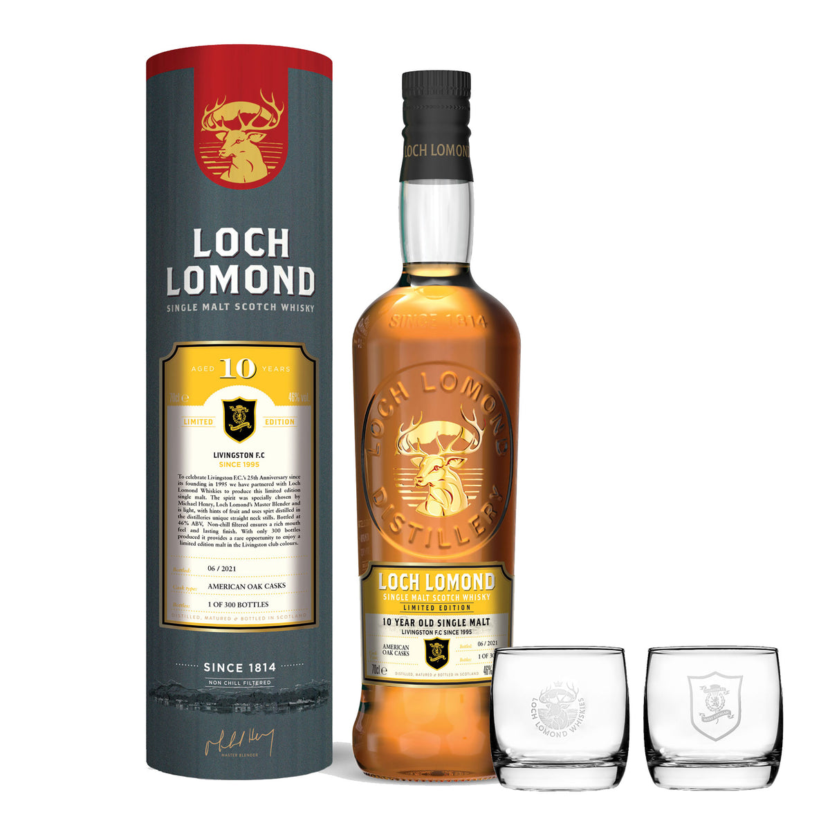 Livingston FC Limited Edition Single Malt Whisky