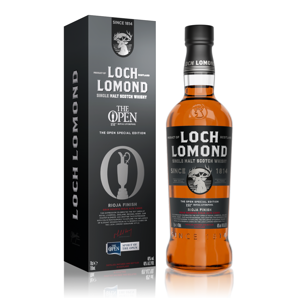 Open Special Edition 2023 Whisky | Loch Lomond Whiskies