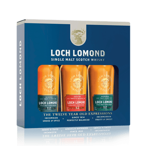 Loch Lomond 12 Year Old Whisky Gift Set (3x20cl)